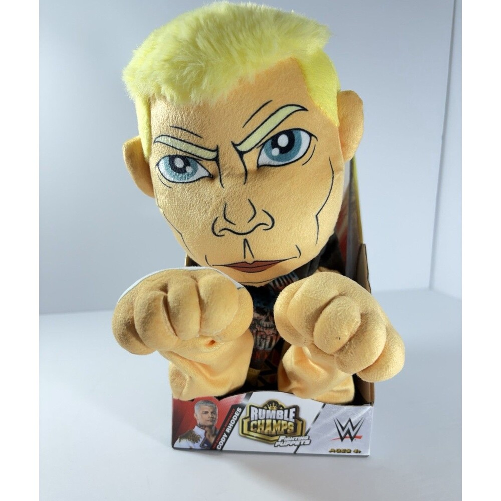 WWE Cody Rhodes Rumble Champs Fighting Puppet NIB